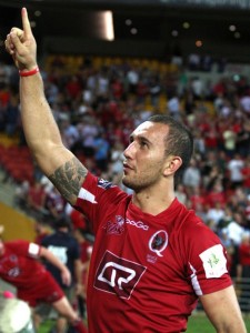 quade cooper Quade Cooper playing his part in a winning team