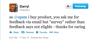 A simple tweet is all it would take @opsm